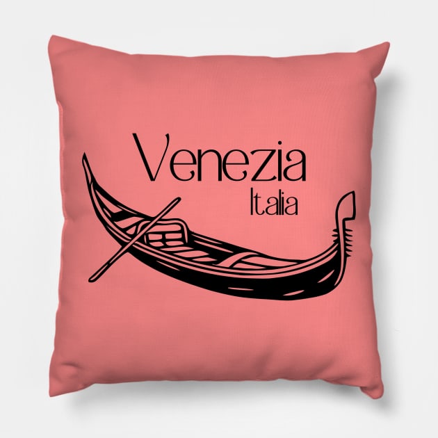 Venezia, Italia Pillow by KayBee Gift Shop