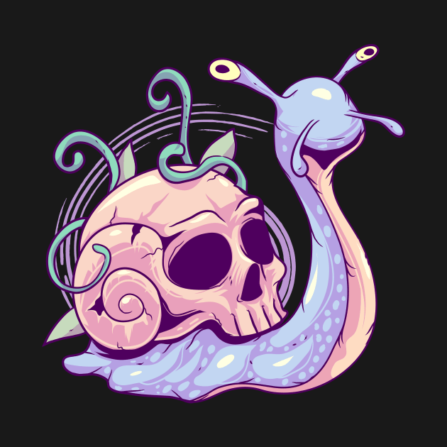 Snail Skull by DionArts