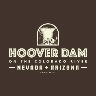 Hoover Dam (Tan) T-Shirt