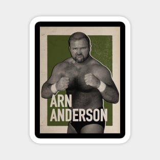 Arn Anderson Vintage Magnet