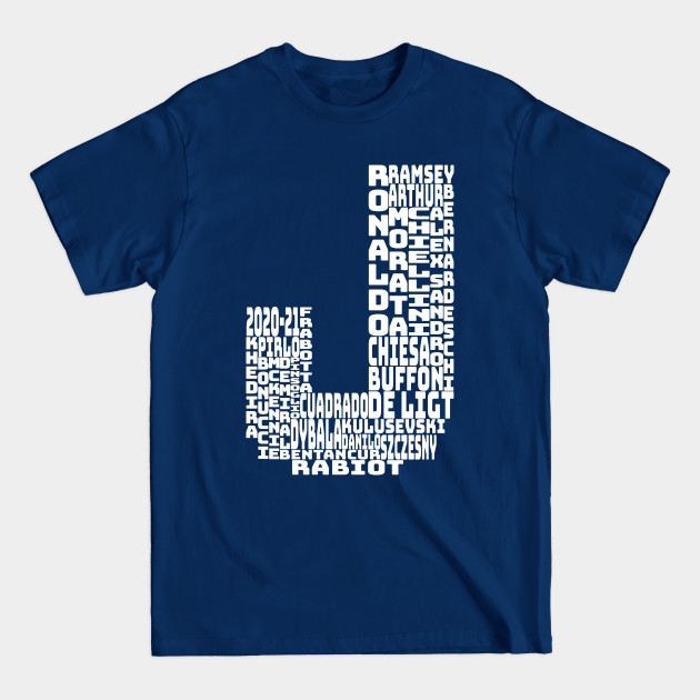 Discover JUVE - JUVENTUS - WHITE TEXT - 2020 - 2021 - Juve - T-Shirt