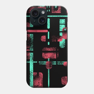 Jump´n Run - Arcade Game - Map Pattern Phone Case