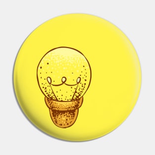 Lights Bulb On Pin