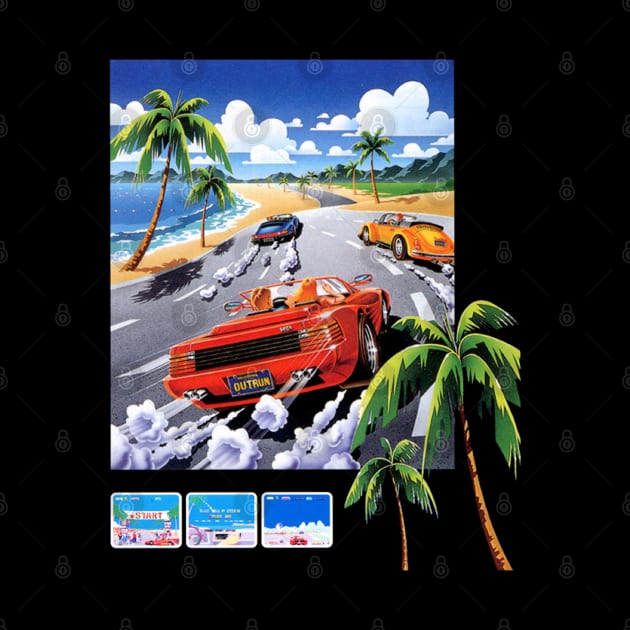 Outrun cover by Lukasking Tees