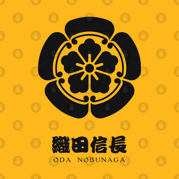 Oda Nobunaga Crest with Name by Takeda_Art