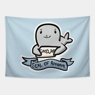 Seal Of Approval - Seal Pun Tapestry