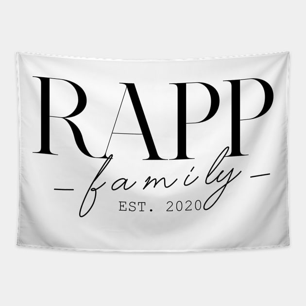 Rapp Family EST. 2020, Surname, Rapp Tapestry by ProvidenciaryArtist