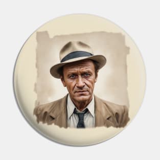 Portrait Carl Kolchak Pin