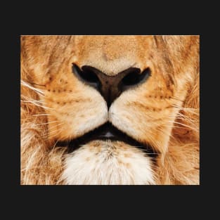 lion mouth face mask - lion lover gifts - lion face masks - funny masks for animals lover T-Shirt