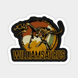 Williamasaurus William Dinosaur T-Rex Magnet