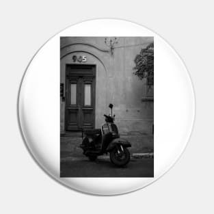 Classic Motorcycle - Vespa Pin