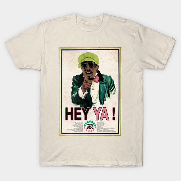 Discover Hey Ya! - Uncle Sam - T-Shirt