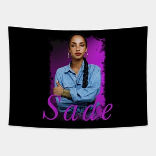 Sade - Retro 80s Music Tapestry