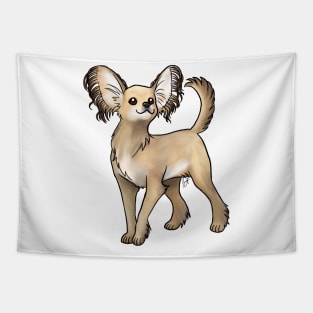 Dog - Russian Toy - Long Haired Fawn Tapestry