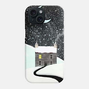 The House in the Snow Phone Case