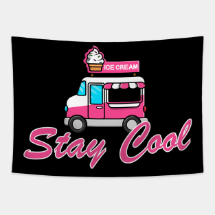 Ice Cream Truck Tapestry