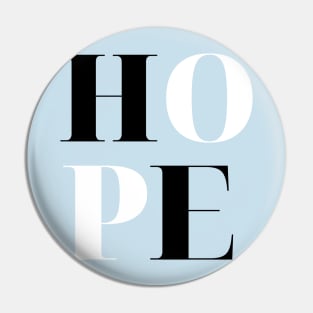 hope typography Pin