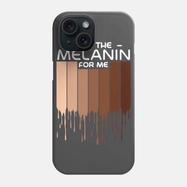 Melanin Poppin African American Queen Phone Case by MandeesCloset