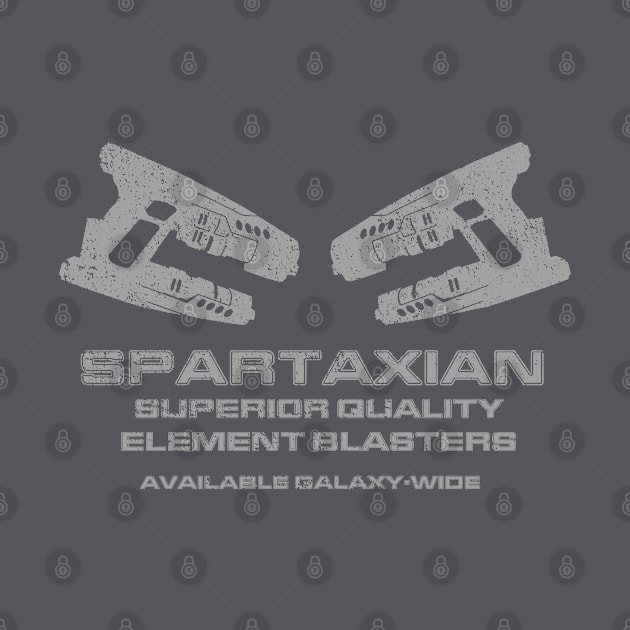 Starlord Element Guns ad - distressed by GeekGiftGallery