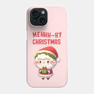 Mehhh Ry Christmas Cute Sheep Phone Case