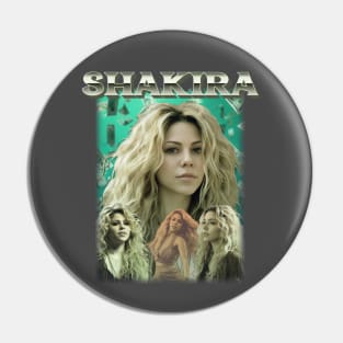 Shakira Shakira Colombia Pin