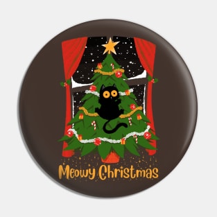 Santa Claws Pin