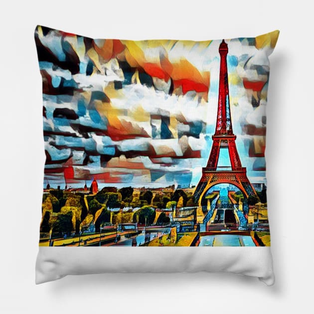 Eiffel Pillow by TheGerman