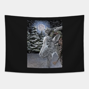 Solstice Goat Tapestry