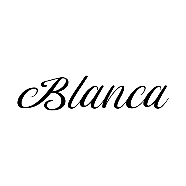 Name Blanca by gulden