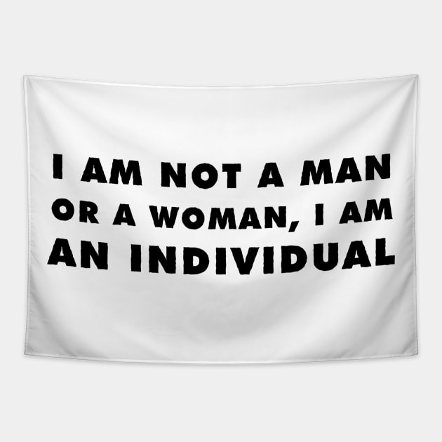 I am an individual - Light Tapestry by banditotees