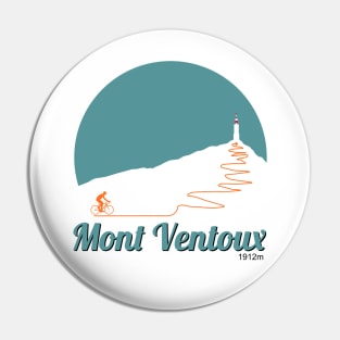 Mont Ventoux Circular Artwork Pin