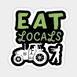 Zombie Farming: Eat Locals Magnet