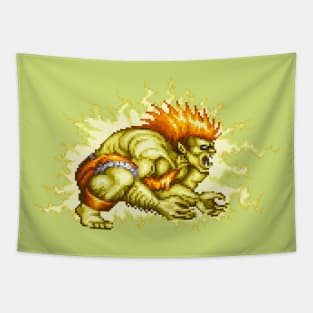 Blanka Electric Thunder Tapestry