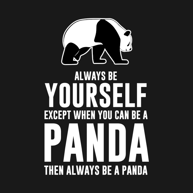 Always be a panda by Periaz