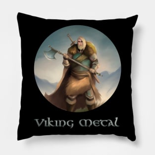 Viking Metal Pillow