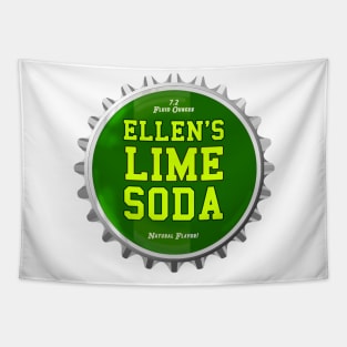 Ellen's Lime Soda Tapestry