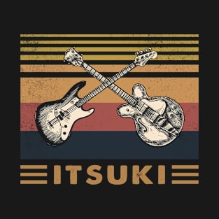 Retro Design Itsuki Proud Name Guitars Anime T-Shirt