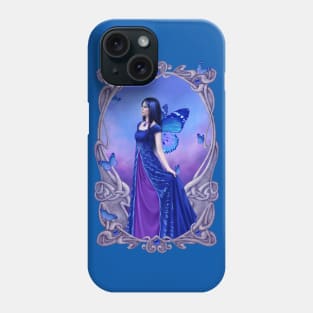 Sapphire Birthstone Fairy Phone Case