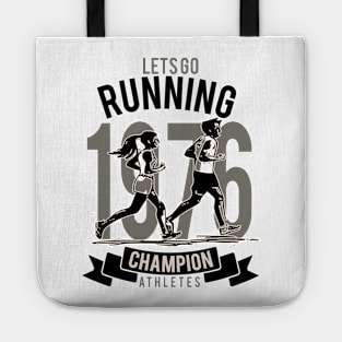 Lets Go Running Tote