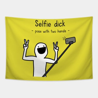 Manly monopod Tapestry