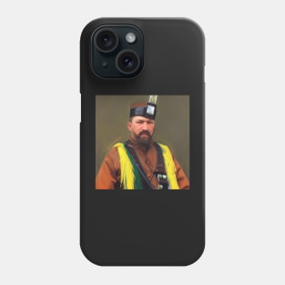 Portrait of Ukrainian Cossack Phone Case