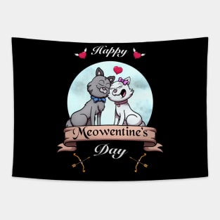 Happy Meowentine’s Day Tapestry