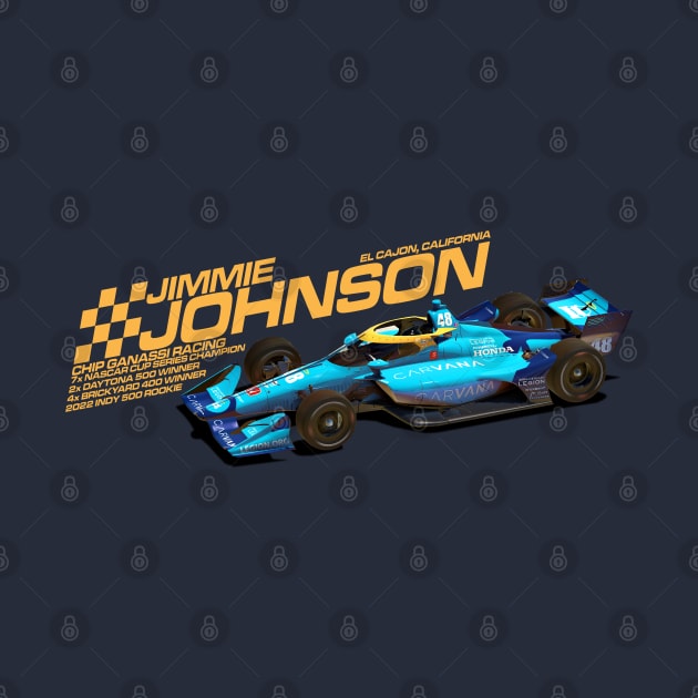 Jimmie Johnson 2022 (yellow) by Sway Bar Designs