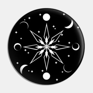 MANDALA PHASES OF THE MOON Pin