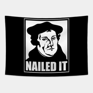 Martin Luther Nailed It Tapestry