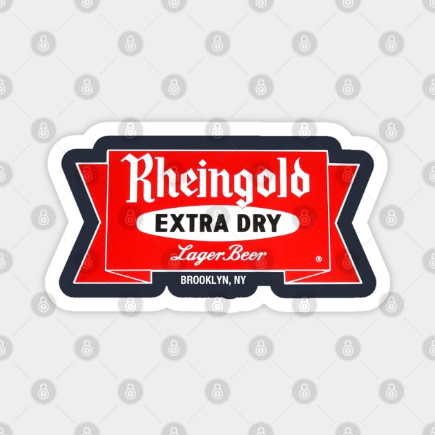 Rheingold Beer Magnet by Pop Fan Shop