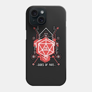 Pen and paper 20 sides of fate Phone Case