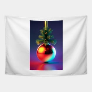 Christmas Baubles 7 Tapestry