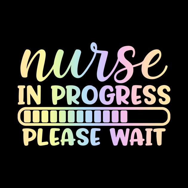 Nurse in progress please wait - funny joke/pun by PickHerStickers