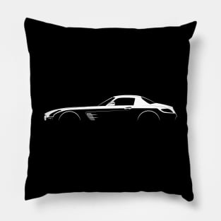 Mercedes-Benz SLS AMG GT (C197) Silhouette Pillow